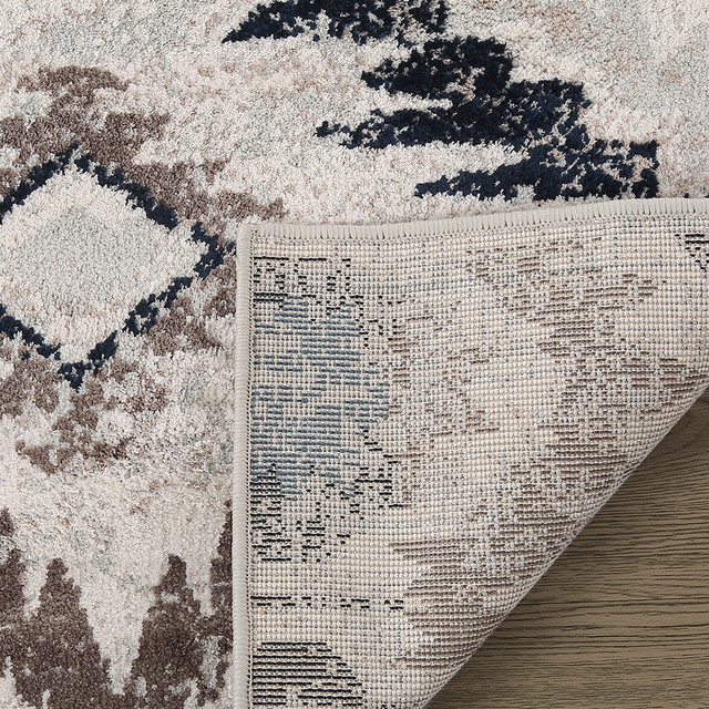 LNC Mat Indoor Rugs Vintage Abstract Area Rug, 8' X 10' Contemporary