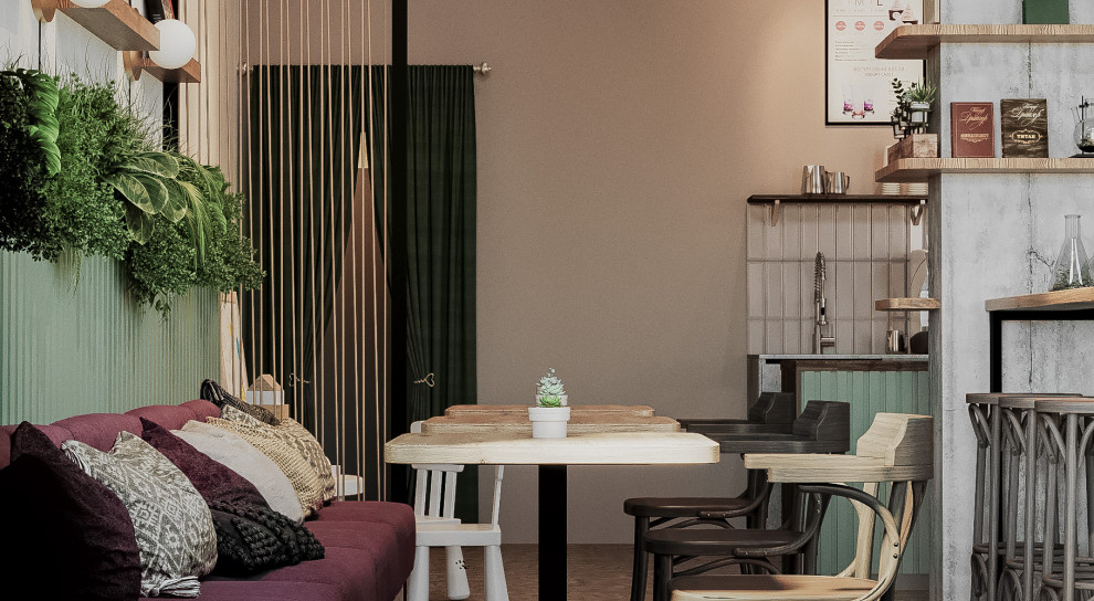 Проект кофейни-кондитерской, совмещённой с цветочным магазином