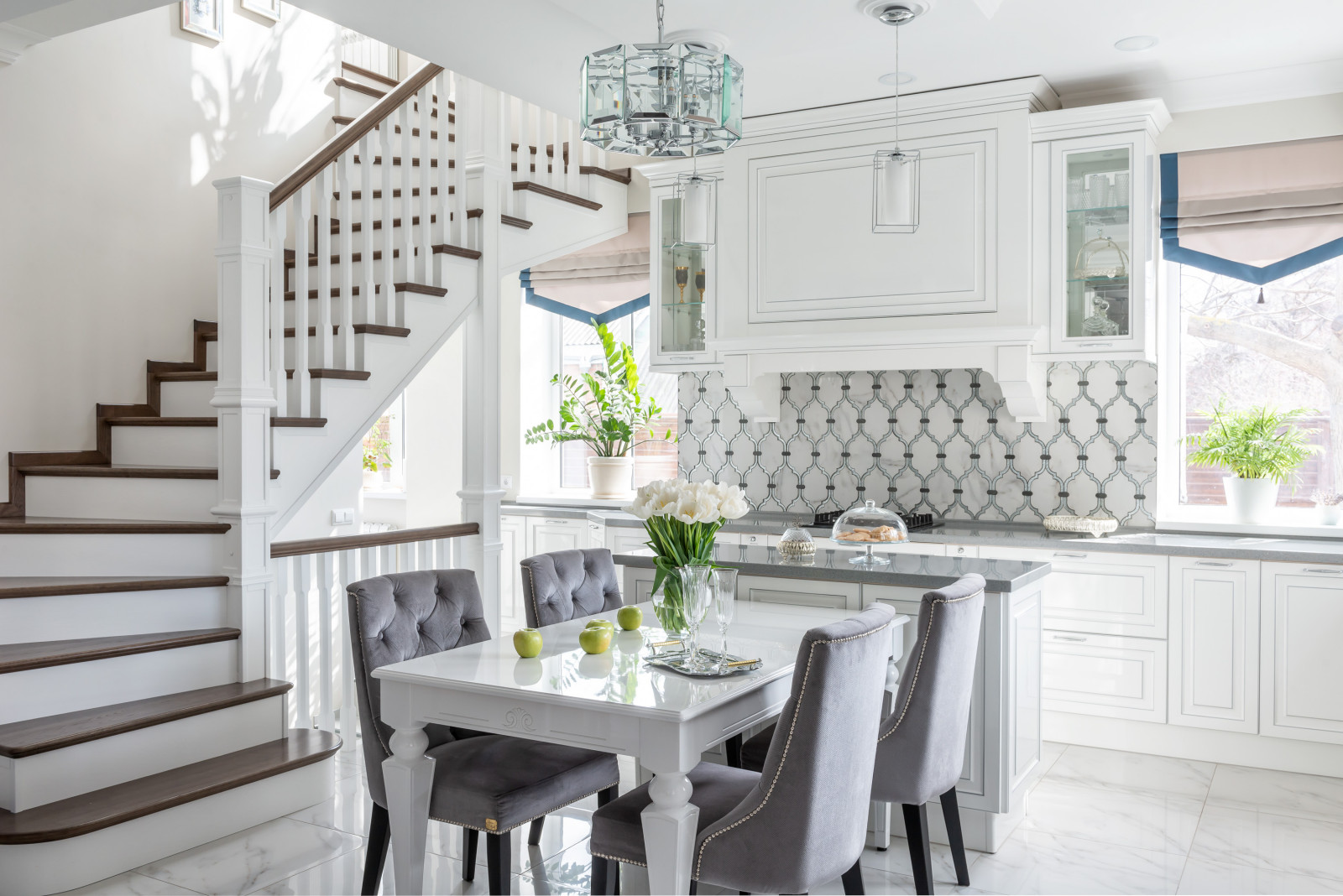 Интерьер дома в Ростове-на-Дону. Съёмка для Полины Мартиросян и Ольги Поляковой.