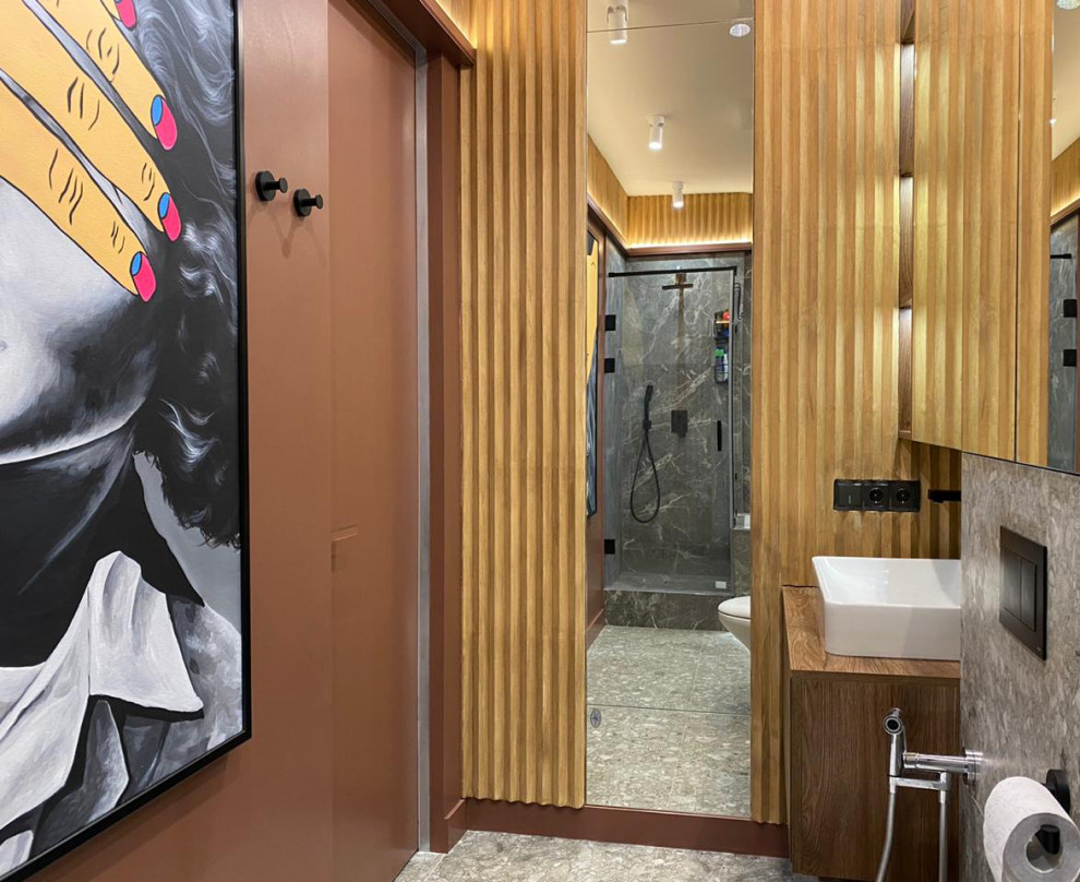 Интерьер с мужским характером. Фото