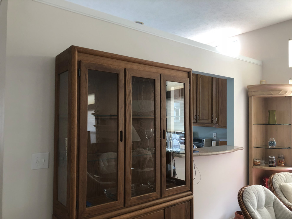 Transitional dining room photo in Cincinnati