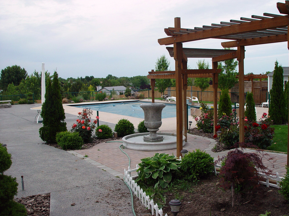Inspiration for a timeless pool remodel in Seattle