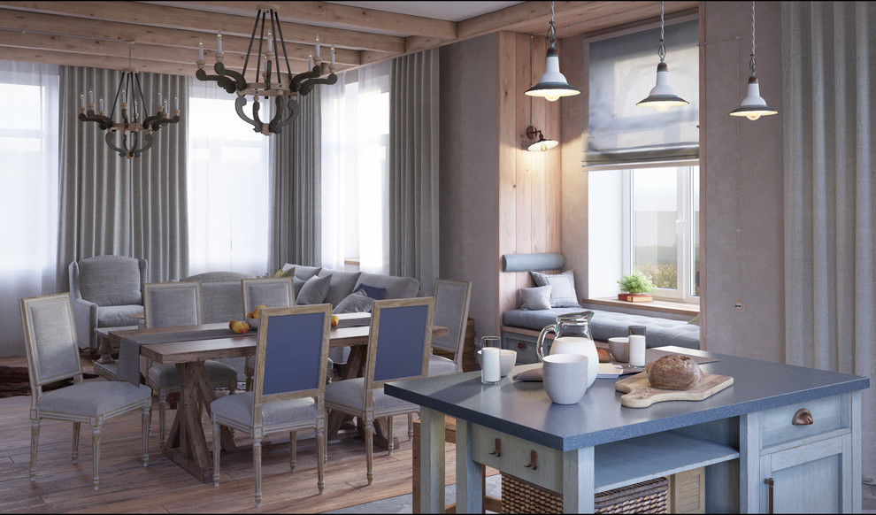 Загородный дом в колониальном стиле