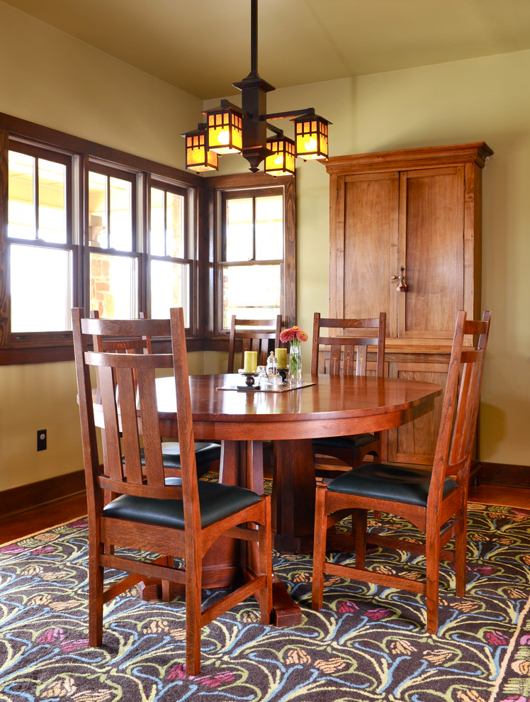 Arts and Crafts, Cordillera Ranch - Traditional - Dining Room - Austin