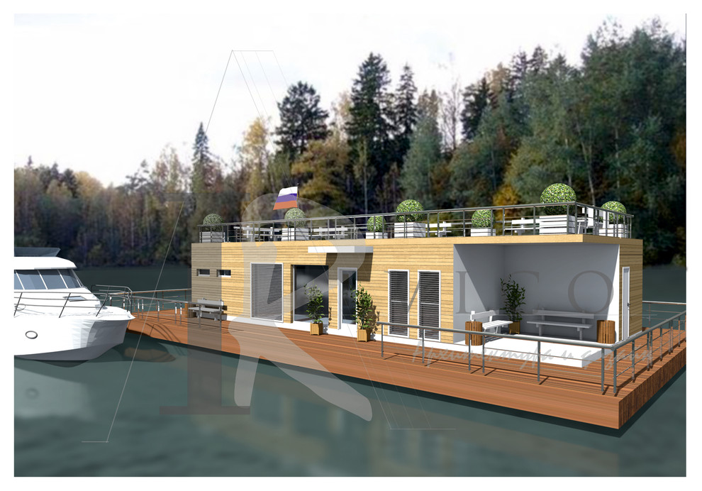 Плавающий дом