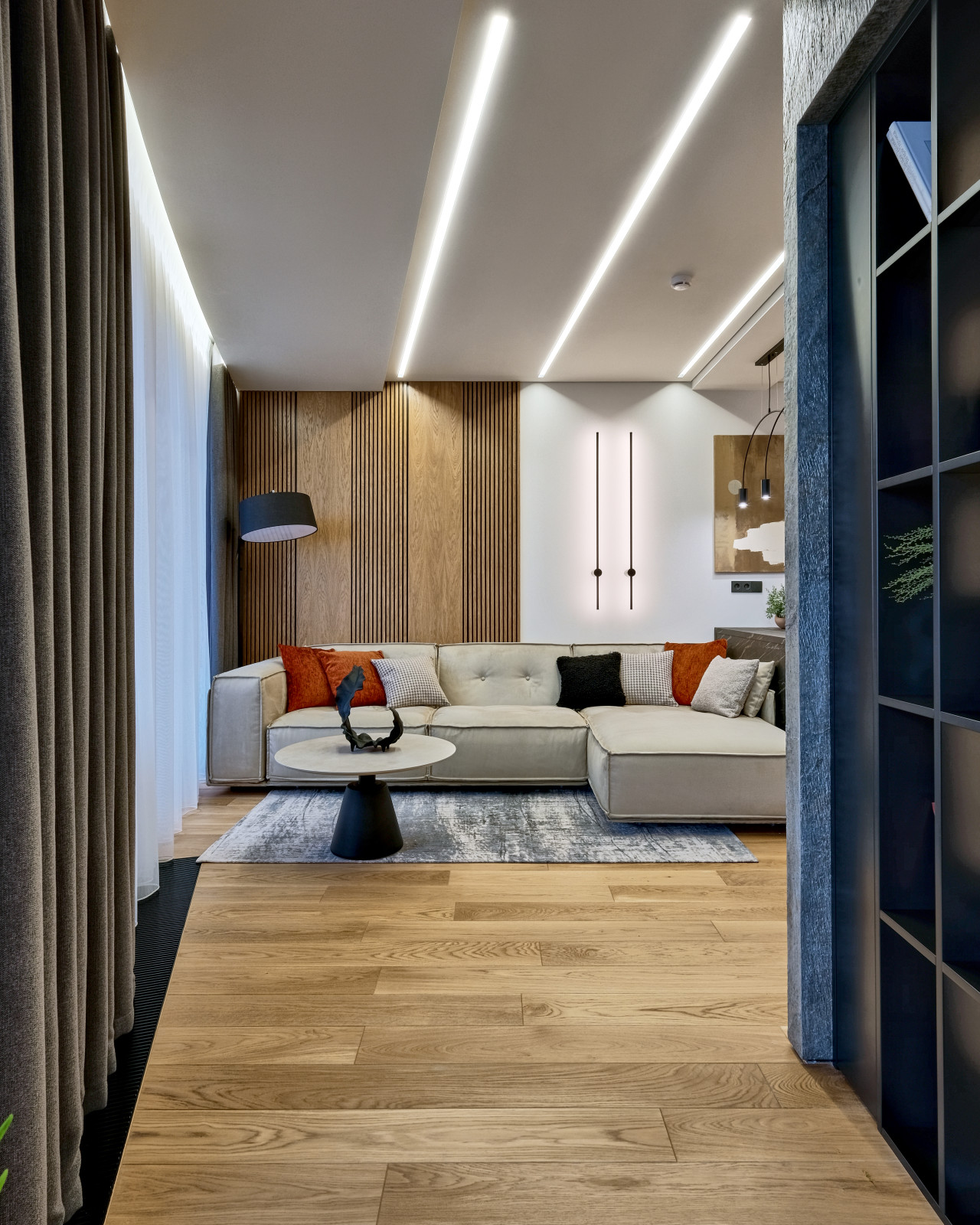 Фото. Роскошные ВИП апартаменты, Сан Сити, 55м, Теплый минимализм