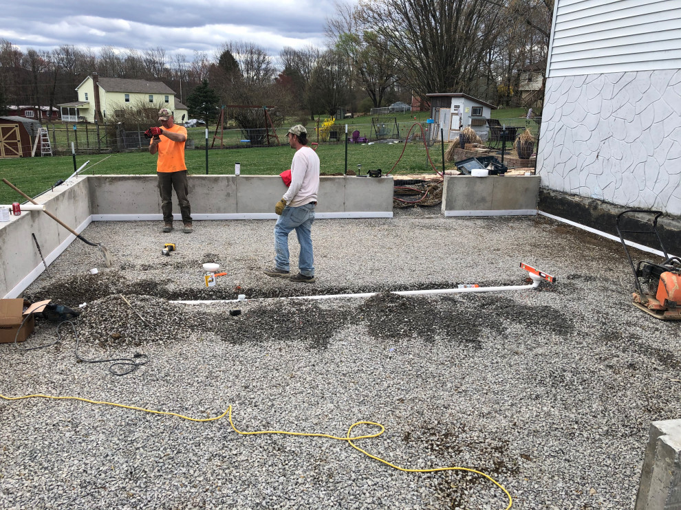 Garage and 2nd Floor Room Addition in progress