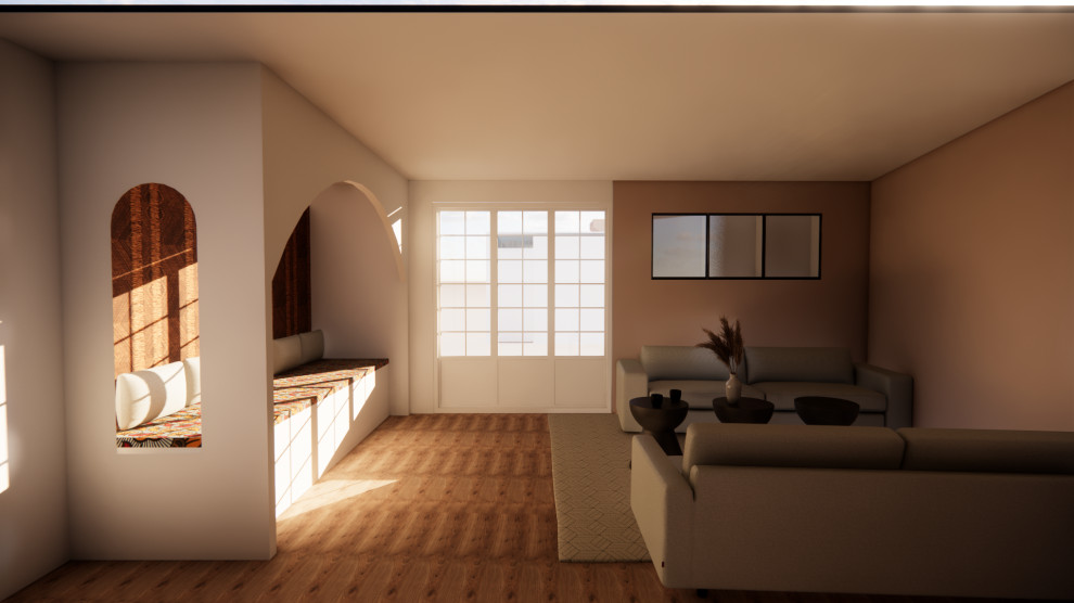 STE GENEVIEVE - Projet Kati | aménagement salon 22m²
