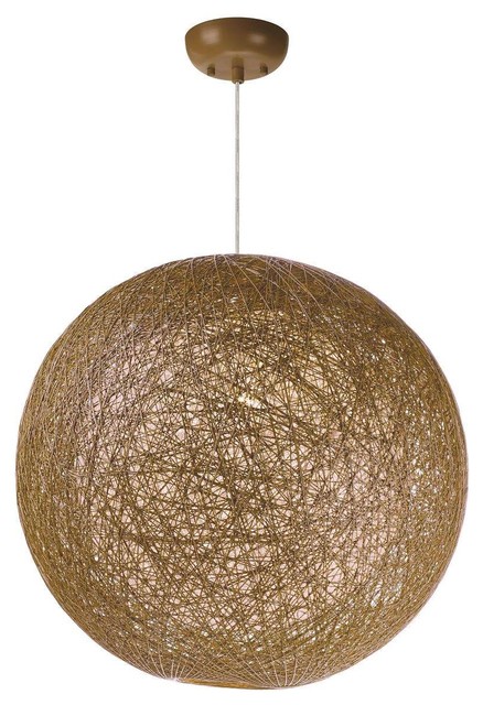 Bali 1-Light Chandelier - Contemporary - Pendant Lighting - by Lighting ...