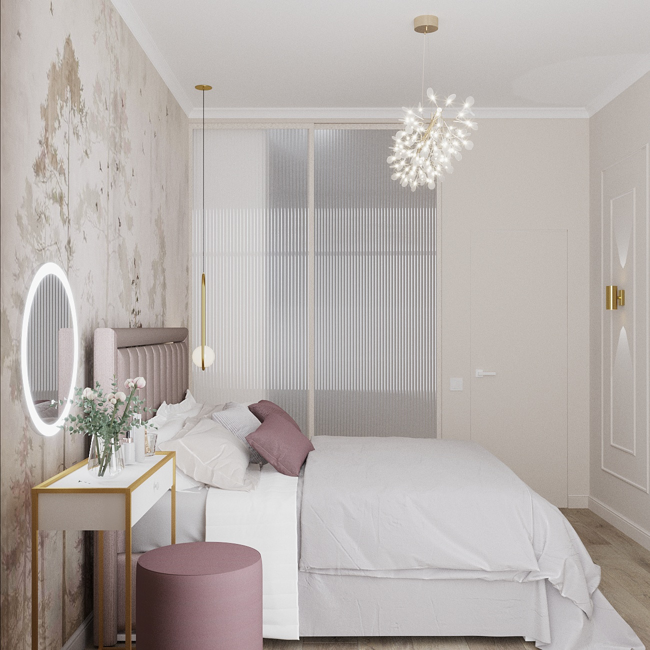 Дизайн-проект квартиры, площадью 72,87 м2