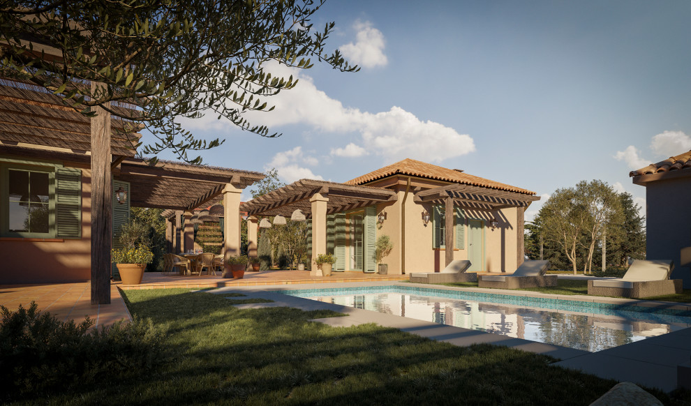 Villa Lukull. Средиземноморский дом на участке в Севастополе