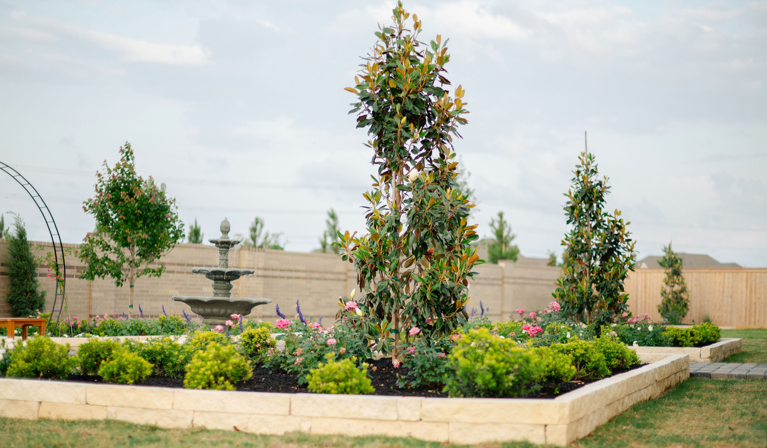 Elegant Landscape & Patio Design in Cypress