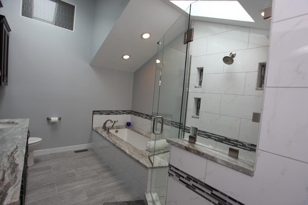 Alexander Bathroom Modern Bathroom Indianapolis By Booher Remodeling Company Houzz 2566