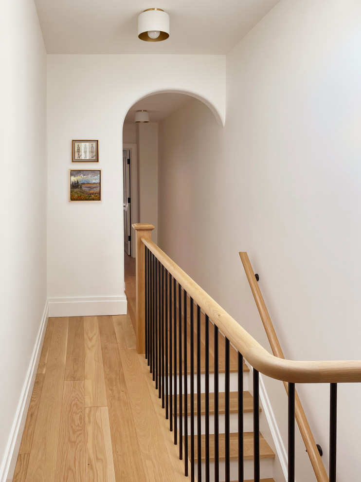Hallway - transitional hallway idea