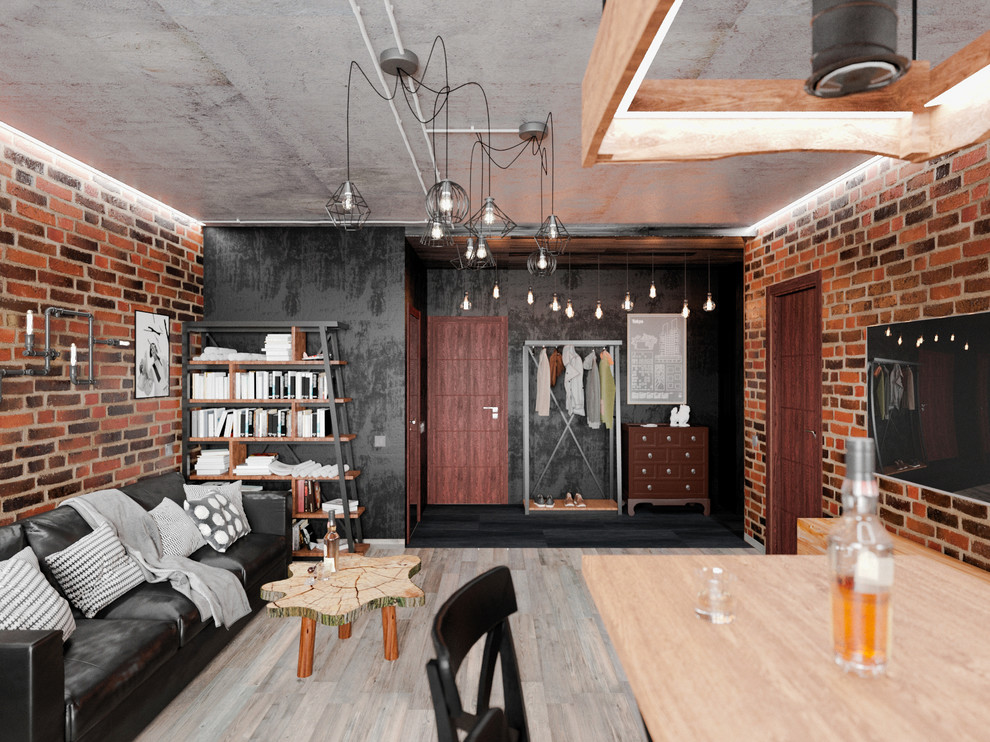 Квартира в стиле лофт