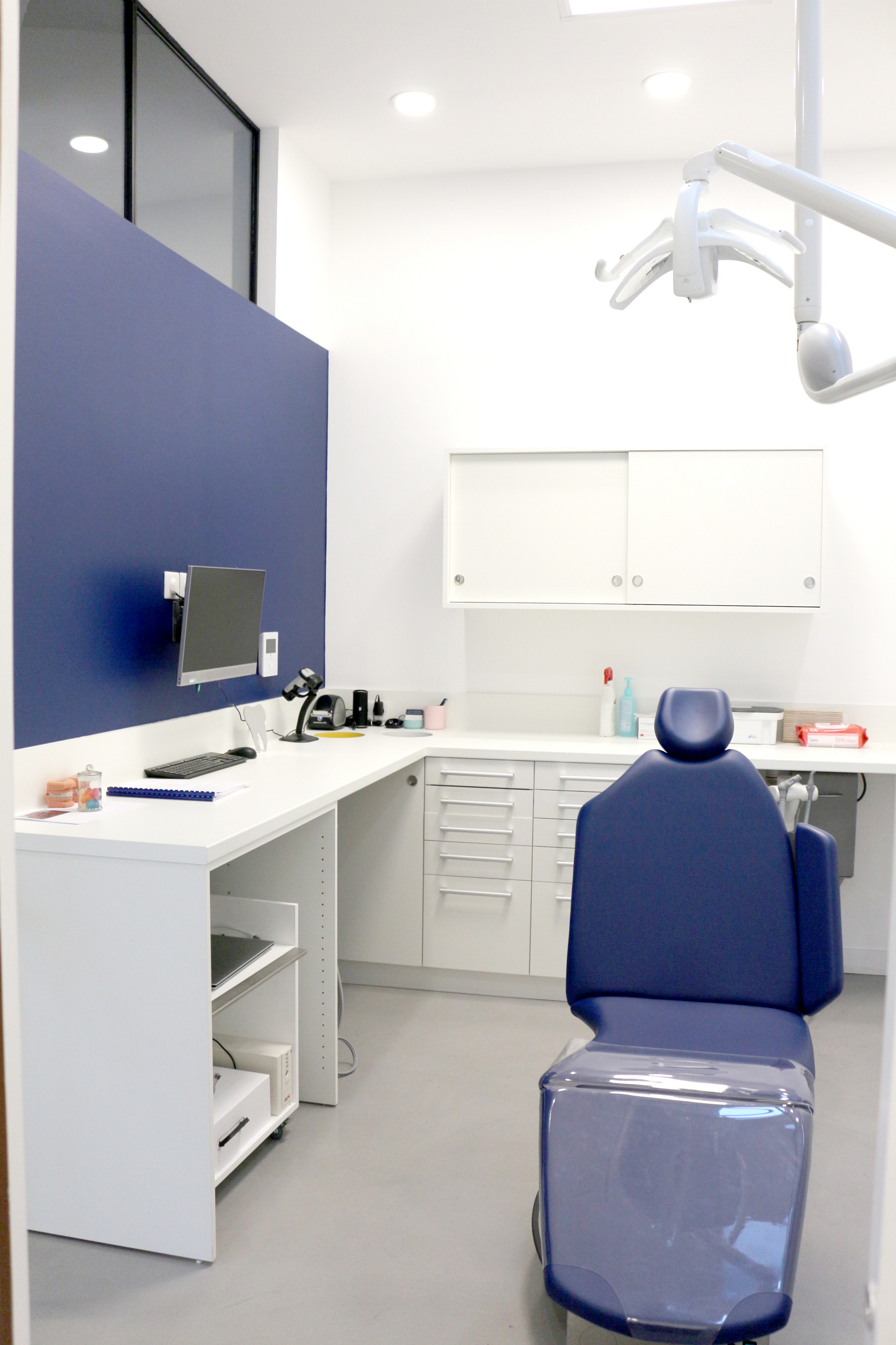 Transformation d’un atelier en cabinet d’orthodontie - 124 m²