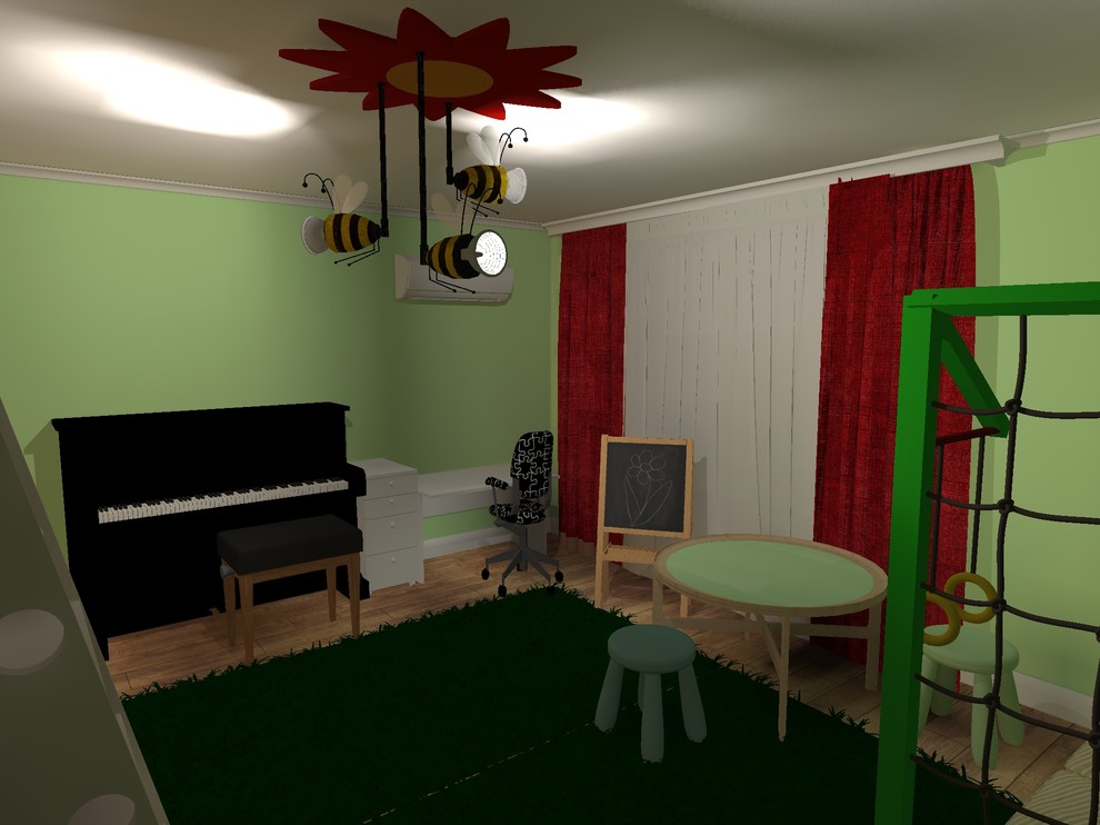 Дизайн-проект 3-х комнатной квартиры для семьи с детьми