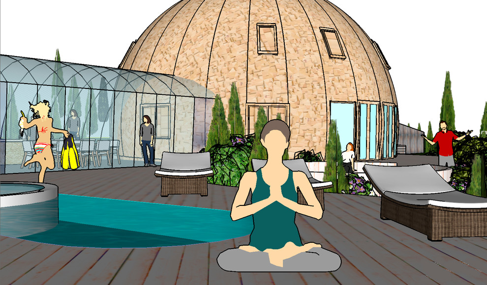 Купольное поместье в сердце леса