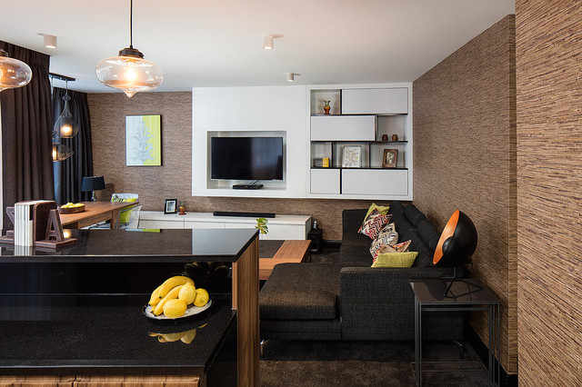 2 bed apartment trendy-dagligstue
