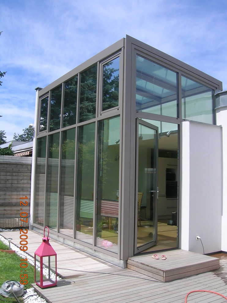 Moderner Wintergarten in Hamburg