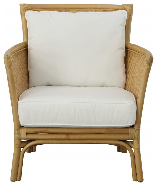 Uttermost Pacific Rattan Chair - Tropical - Armchairs And Accent Chairs ...