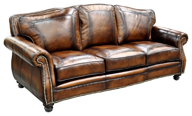 ok furniture leather sofa