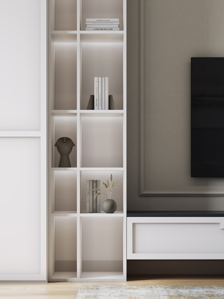 Дизайн-проект 3-х комнатной квартиры в Москве, 65 кв.м