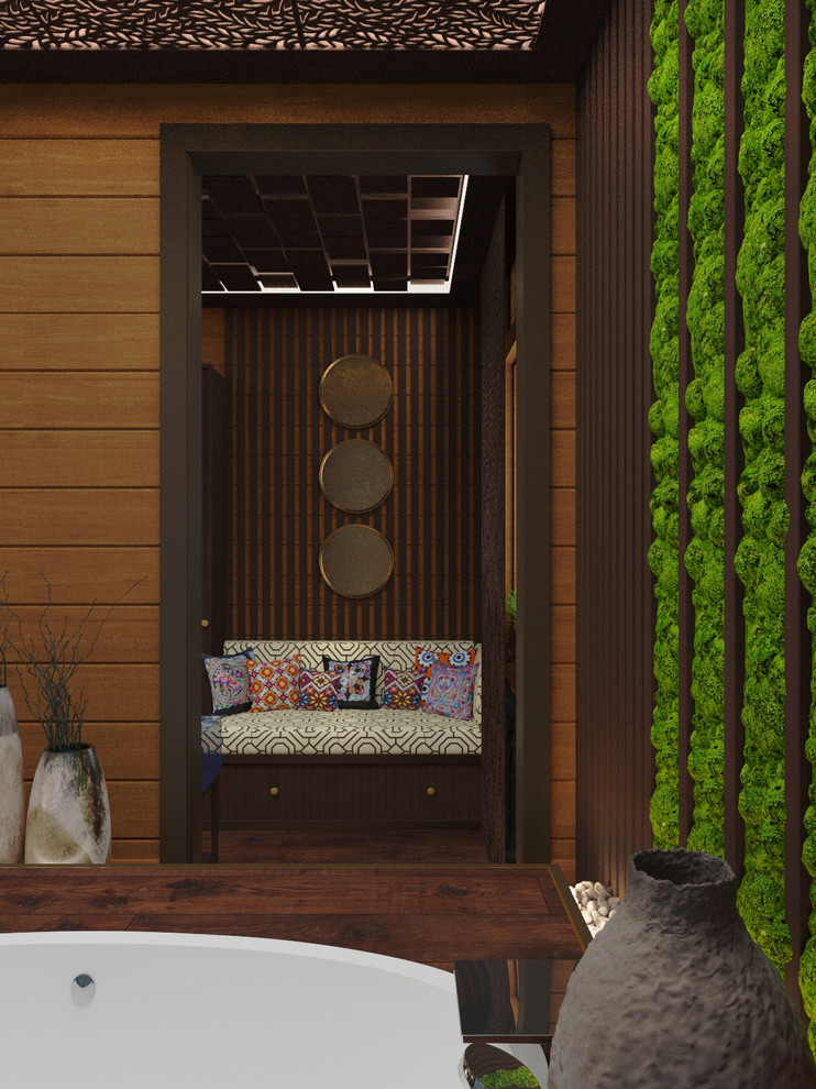 Ванная комната в загородном доме