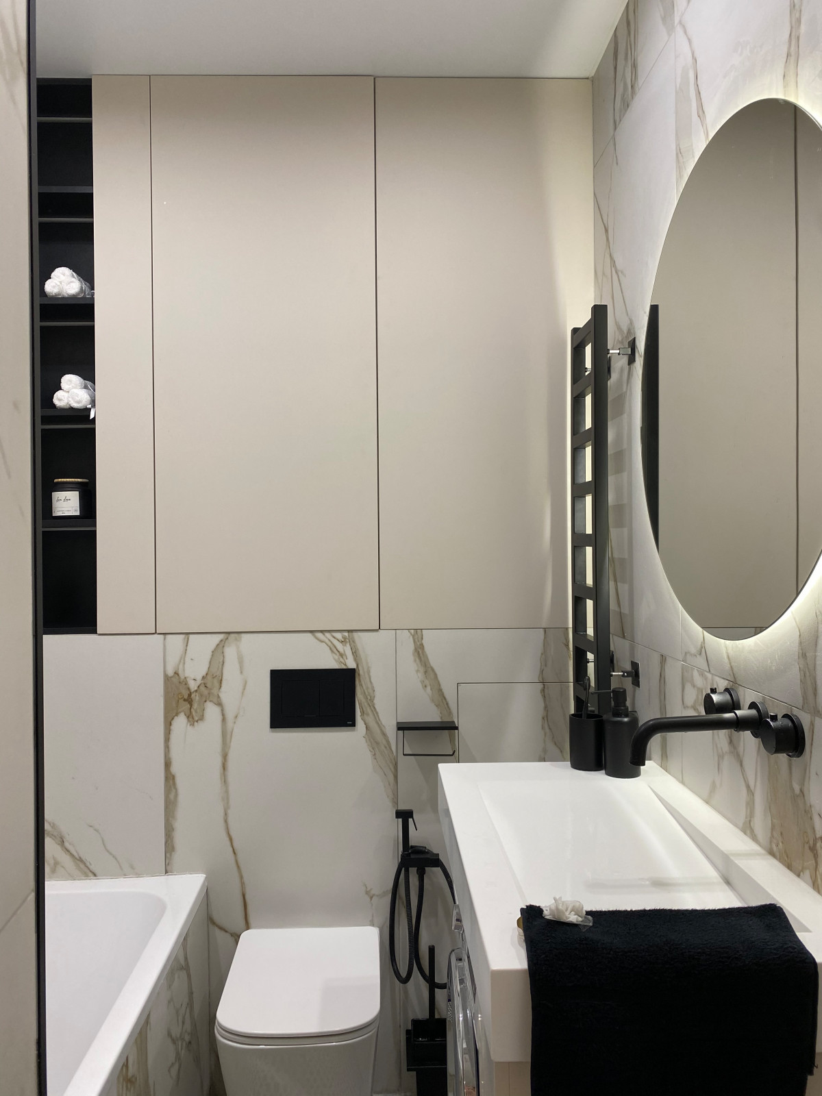 Реализованный проект , квартира 45 кВ. в ЖК Сити Парк