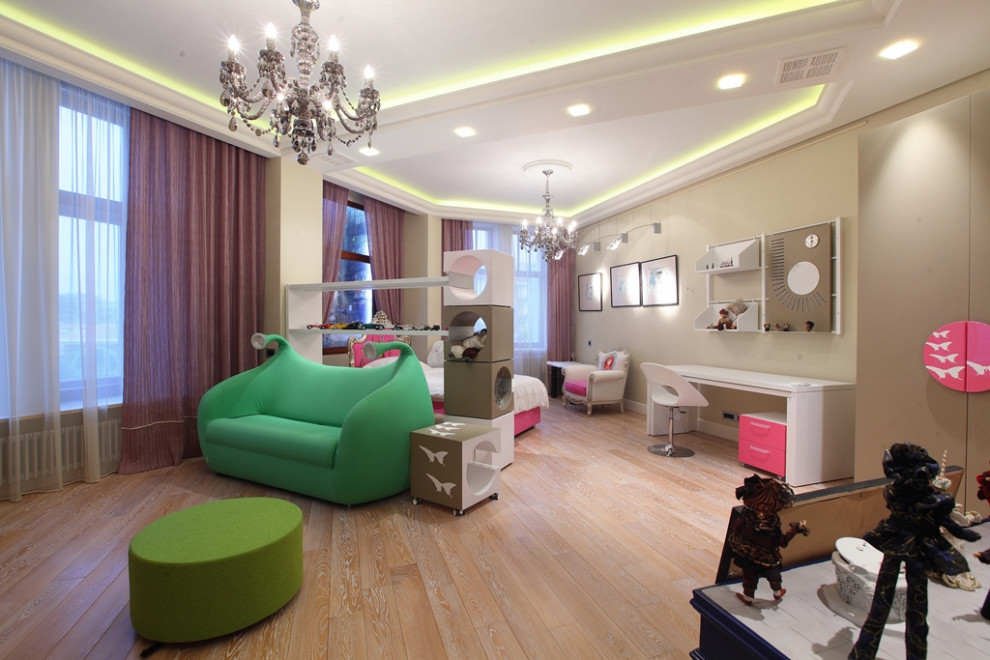 Яркая артистическая квартира