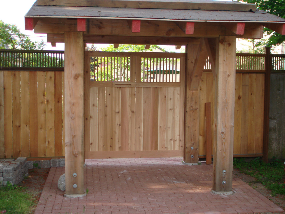 Garden Gate and Arbor