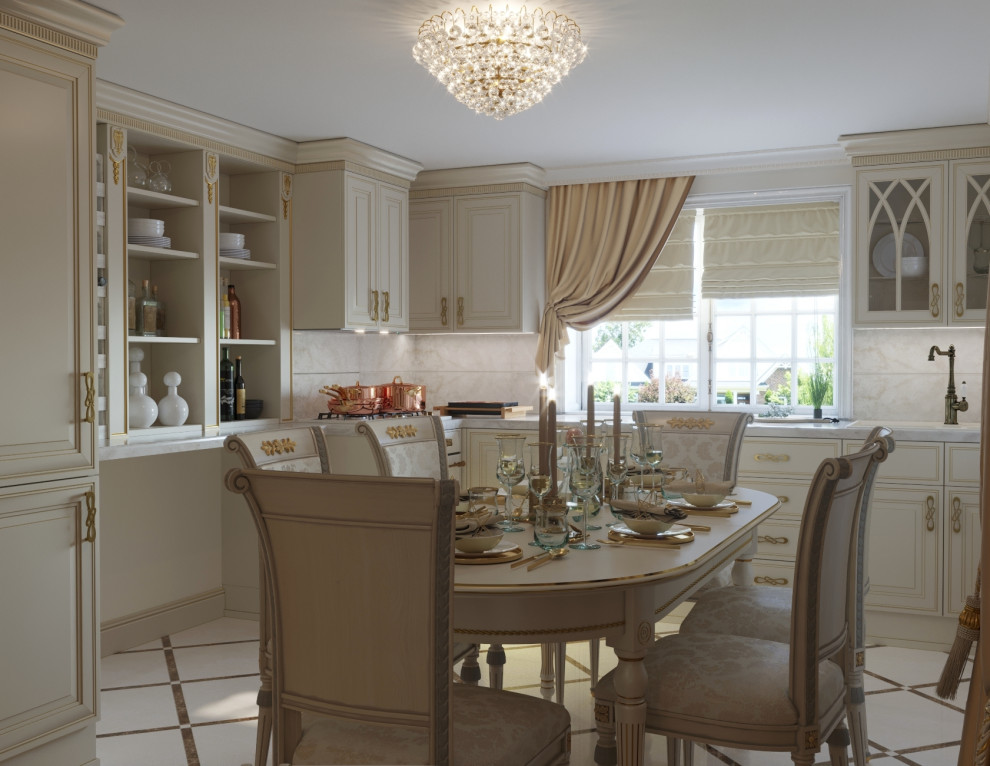 Дизайн-проект кухни-столовой в п.Витязево