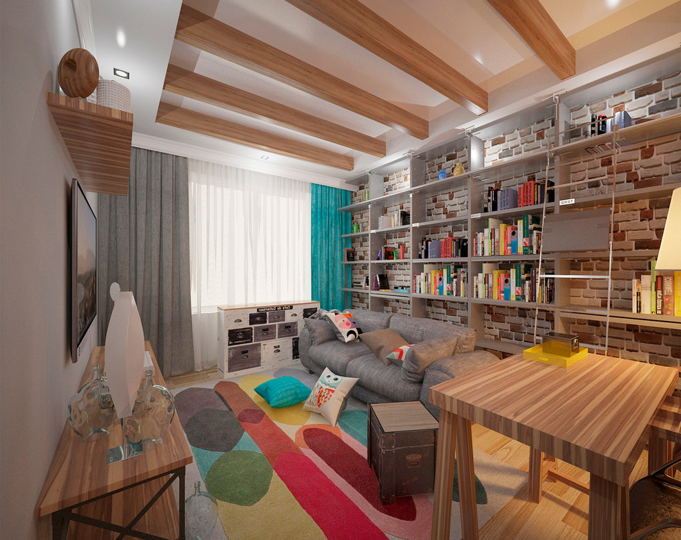 пос. "Медвежье озеро". Интерьер жилого дома