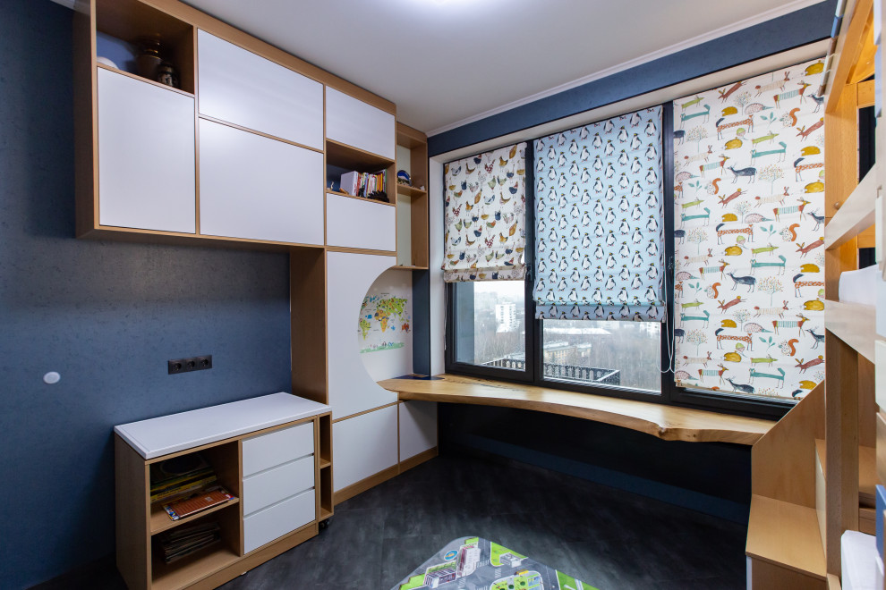 Детская комната для мальчика 15 кв.м.