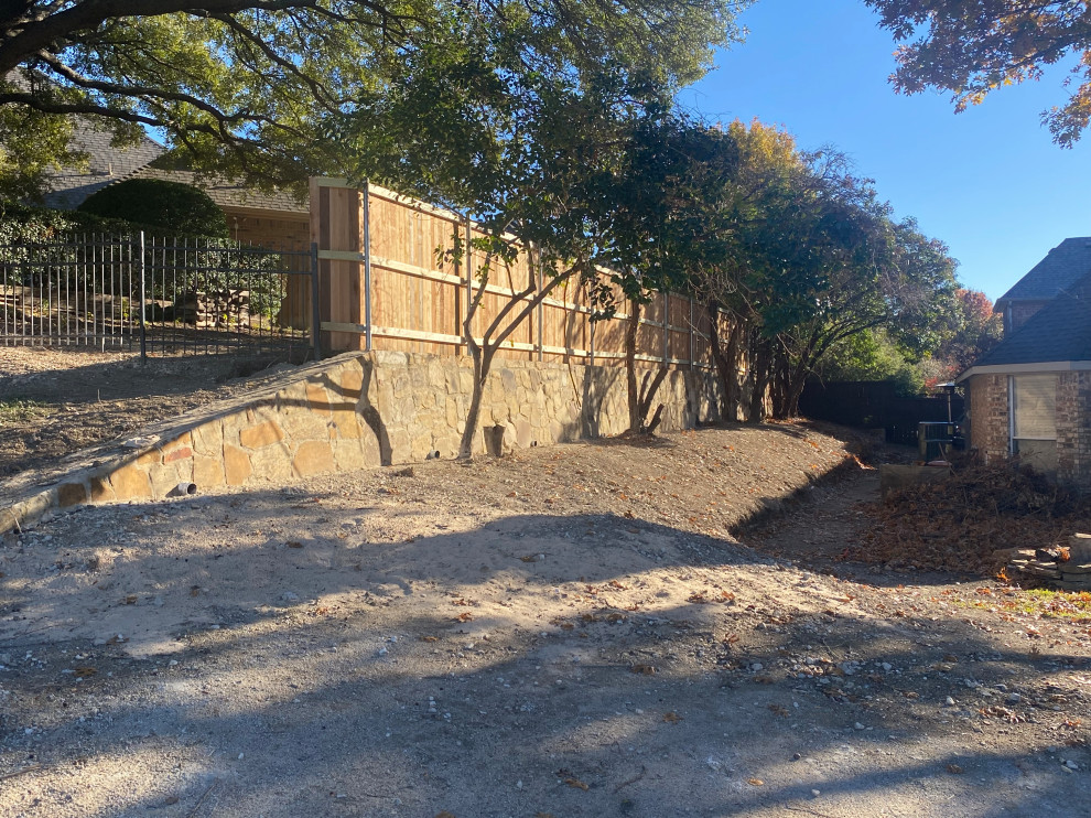 retaining wall Mckinney tx