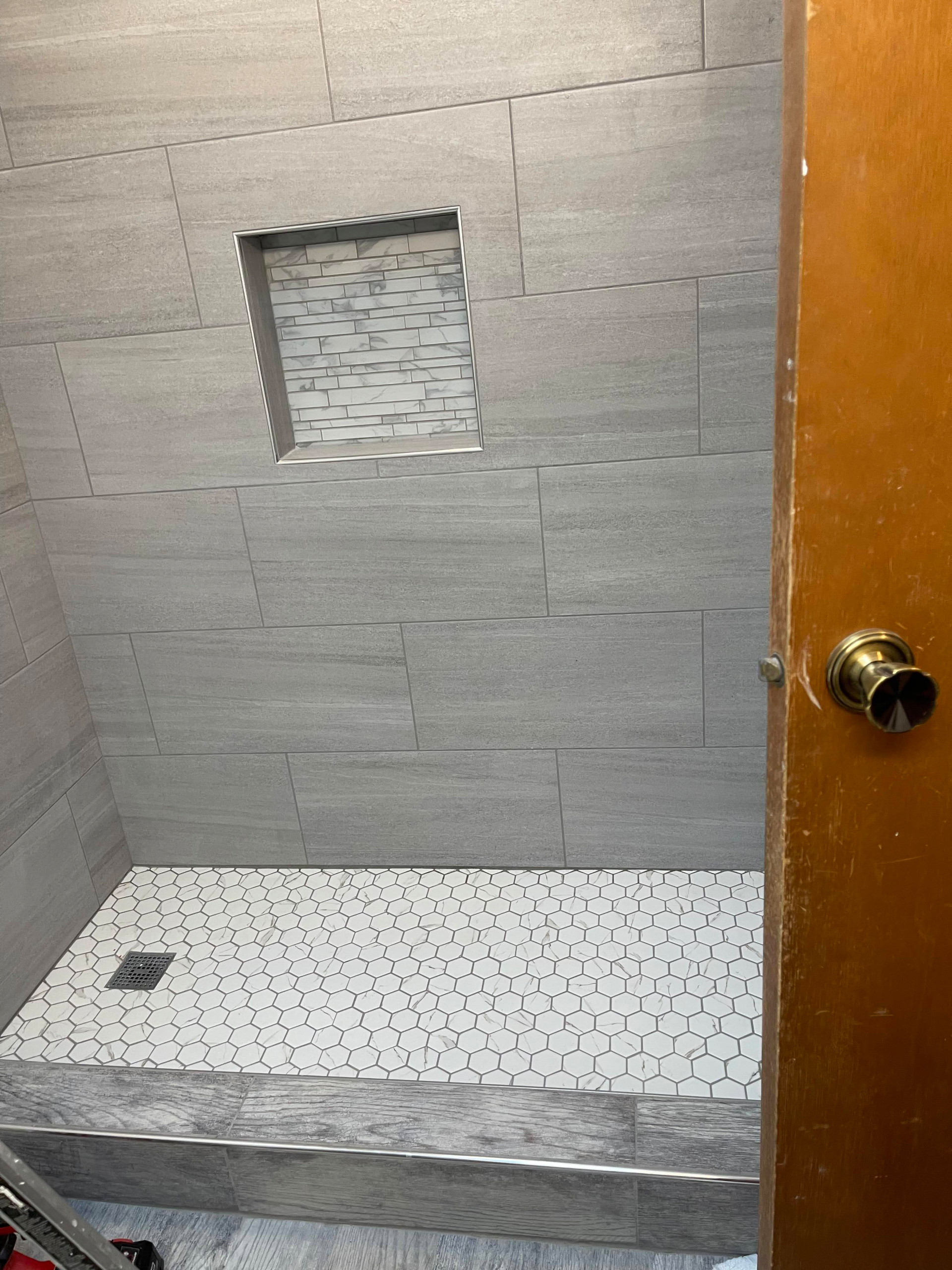 Shower Tile Installation