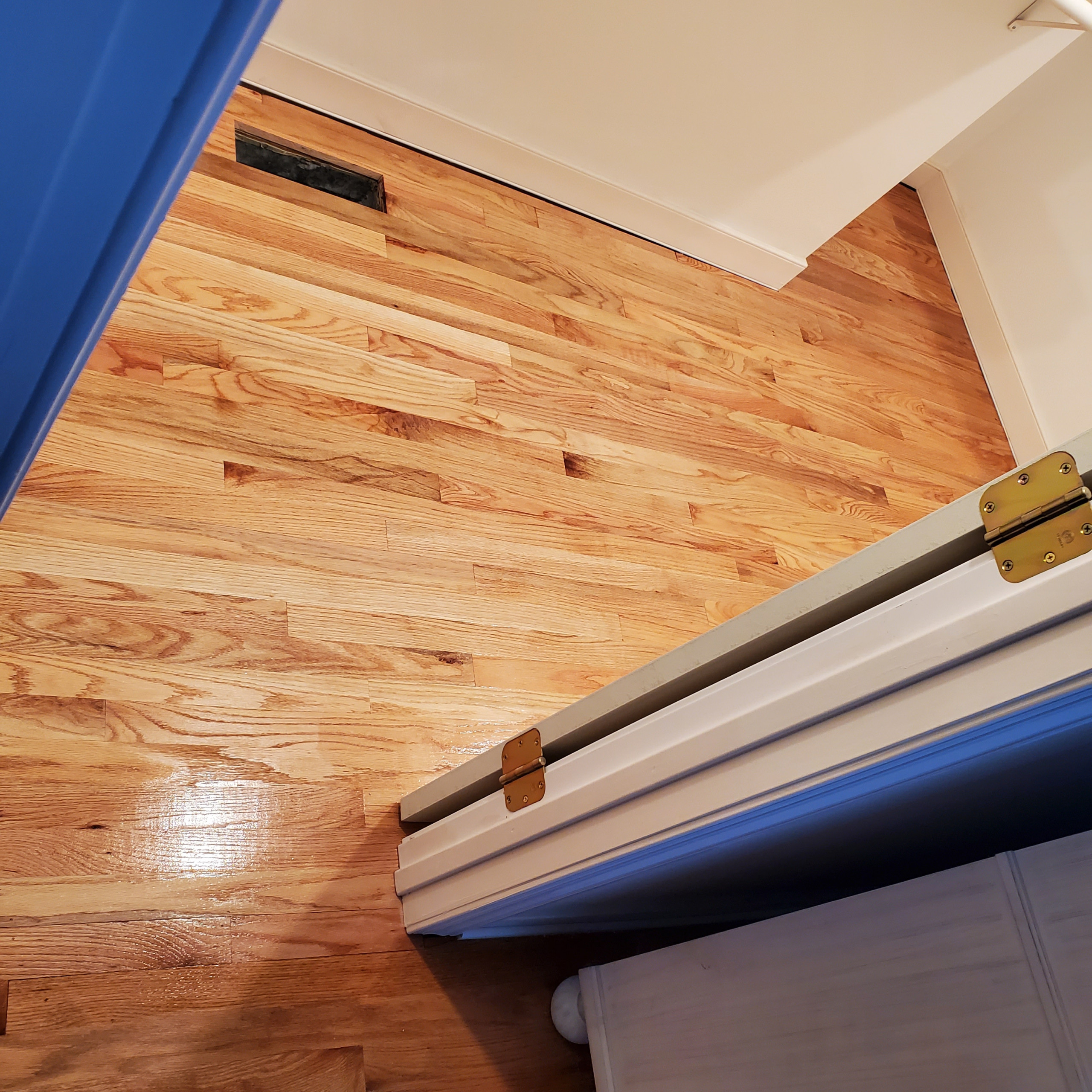 Bathroom to a walk-in closet