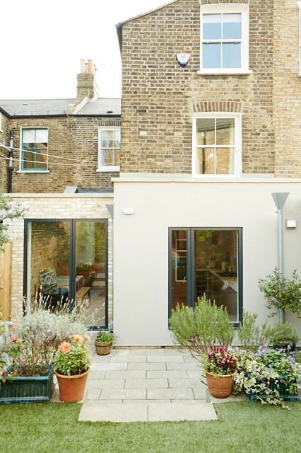 1. Rear elevation contemporary-exterior