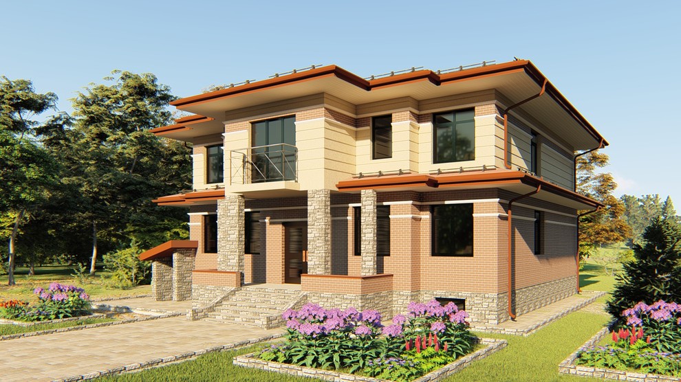 Проект в стиле Райта