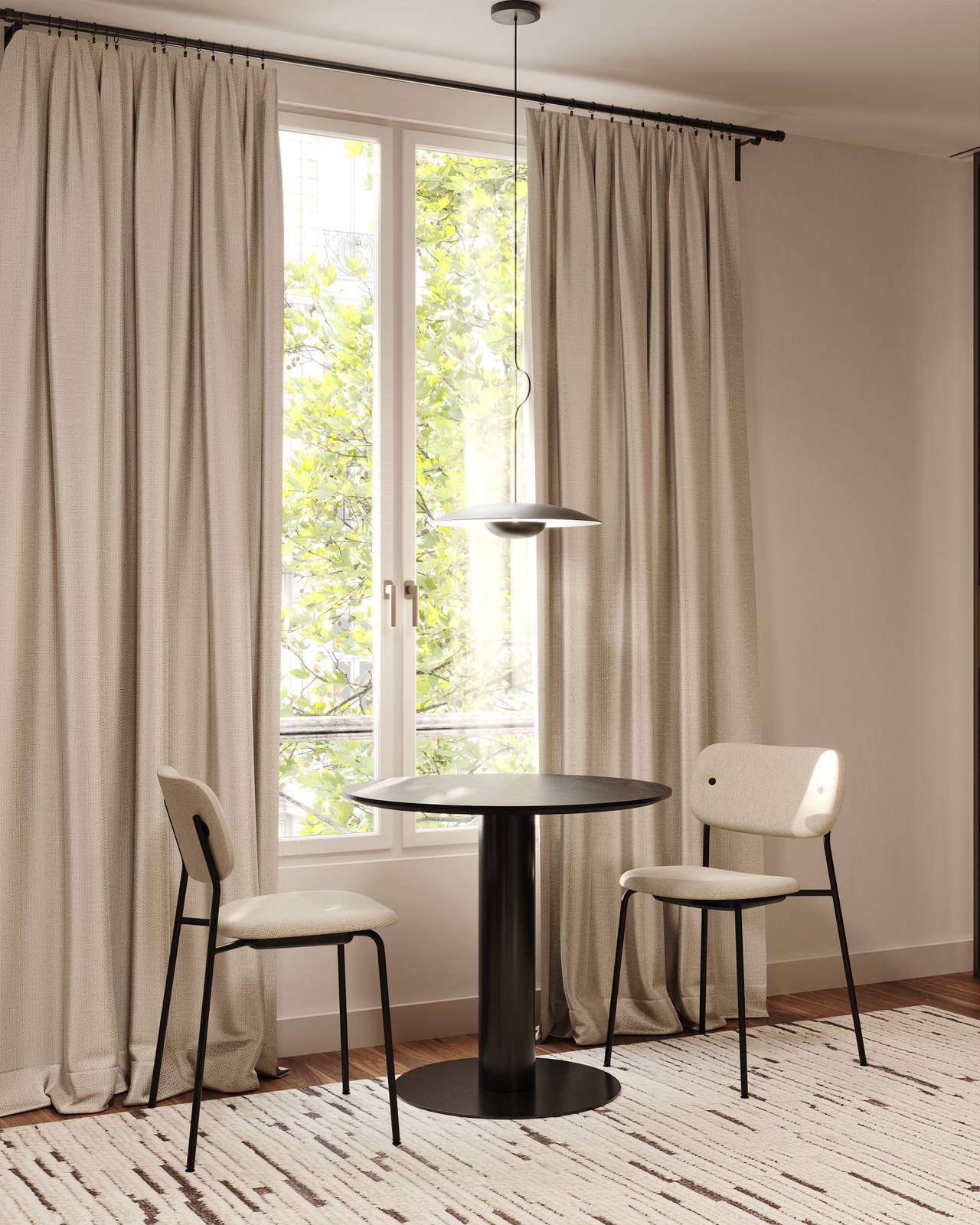 Projet d'intérieurs d'un studio à Paris