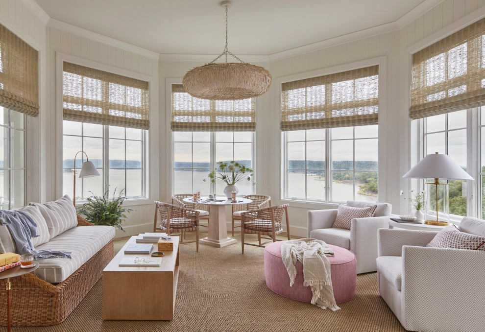 Odom Custom Homes Portfolio - Beach Style - Sunroom - by Odom Custom ...