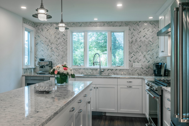 Charming Summer Getaway transitional-kitchen