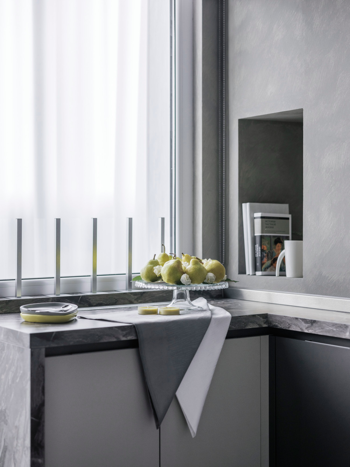 Квартира выходного дня в оттенках серого