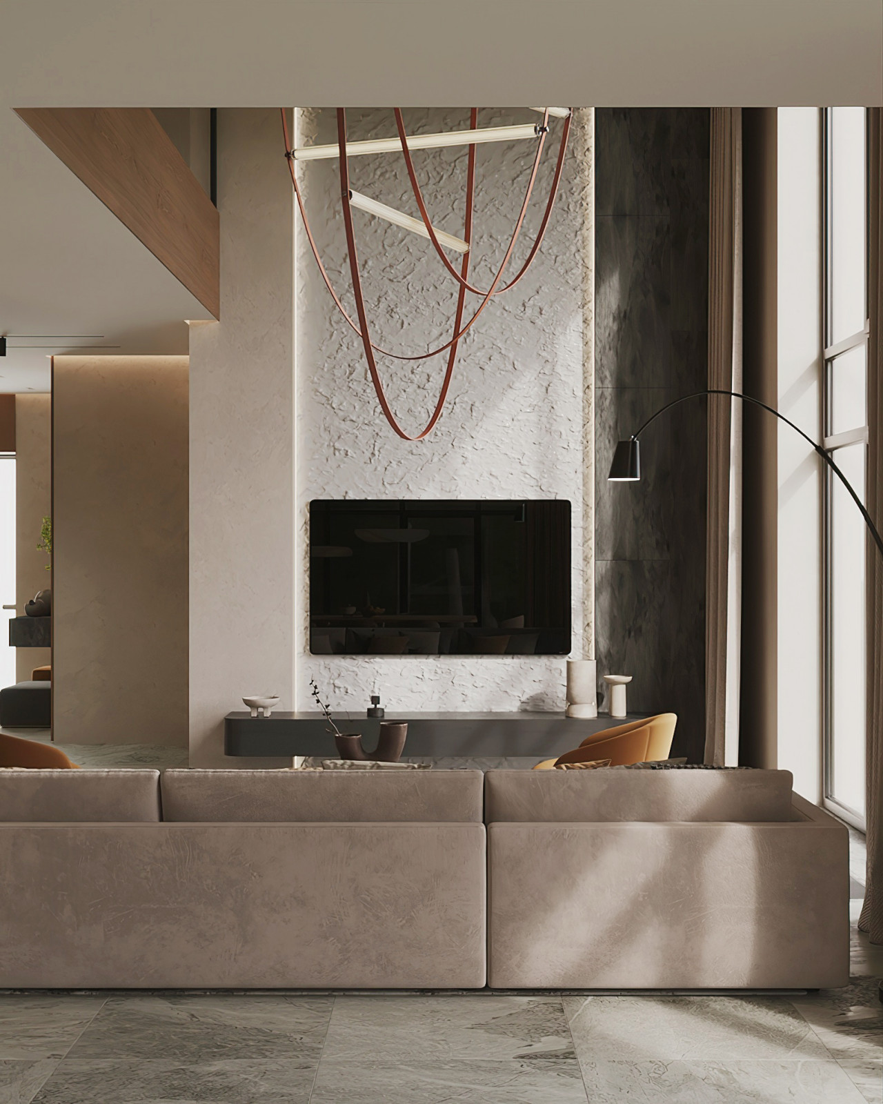 Дизайн интерьера в Образцово - 1 этаж