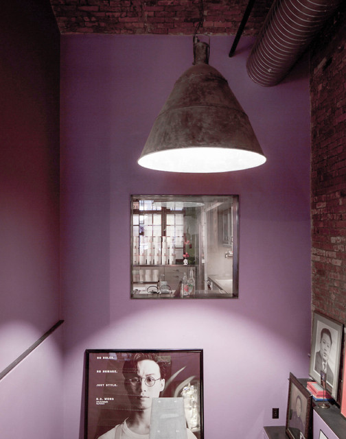 NoHo Loft Duplex industrial-treppen