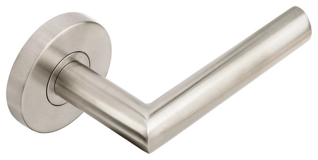 Stockholm Lever Tubular Privacy, Satin Stainless Steel, 2-3/8