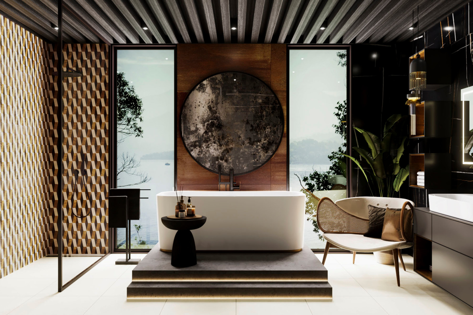 Ванная комната в частном доме