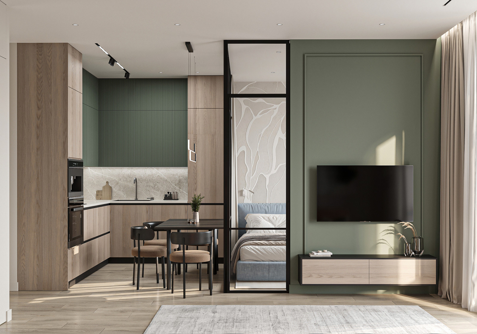 Левобережный _гостиная