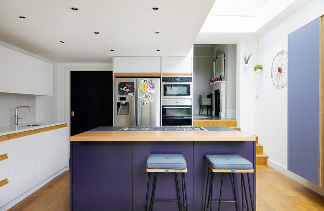 Side Return Extension trendy-koekken