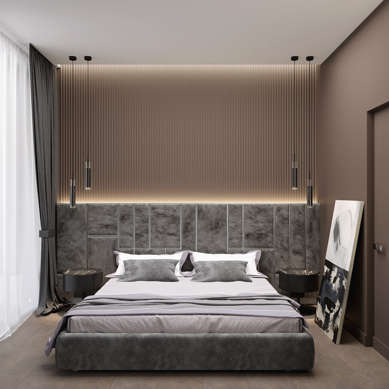 Дизайн проект для квартиры с 3-ех метровым потолком